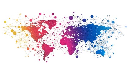 Visualization of a Global Economic Policy Network with Dynamic Interconnections