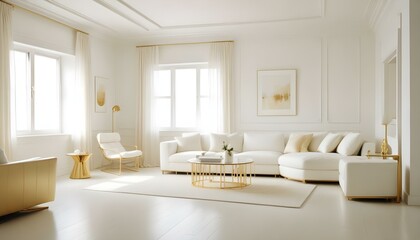 Photo interior modern design room 3d illustration