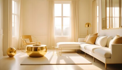 Photo interior modern design room 3d illustration