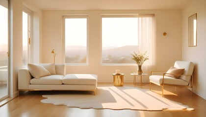 Photo interior modern design room 3d illustration