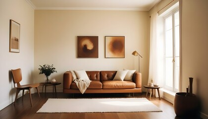 Photo interior modern design room 3d illustration