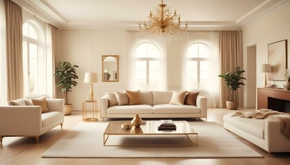 Photo interior modern design room 3d illustration