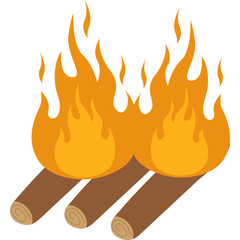 Bonfire Illustration