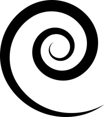 Line stripes elements, spiral, curve, wavy element