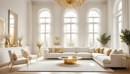 Photo interior modern design room 3d illustration