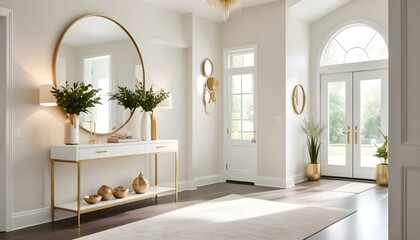 Photo interior modern design room 3d illustration