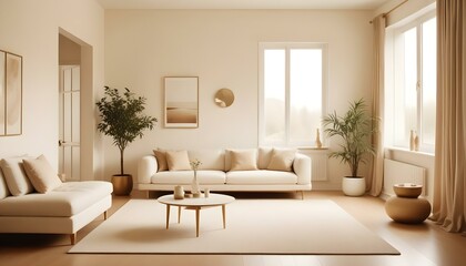 Fototapeta premium Photo interior modern design room 3d illustration