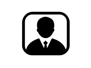 a black and white image of a man