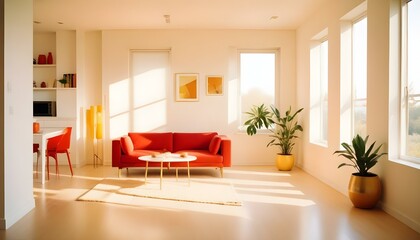 Photo interior modern design room 3d illustration