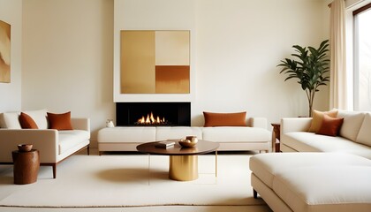 Photo interior modern design room 3d illustration