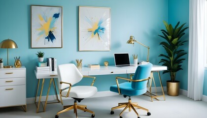Photo interior modern design room 3d illustration
