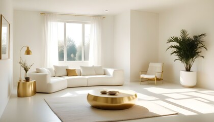 Photo interior modern design room 3d illustration