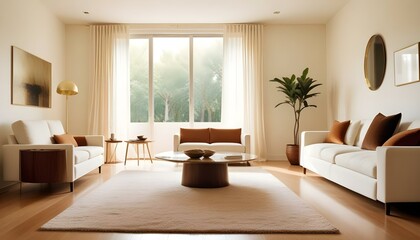 Photo interior modern design room 3d illustration