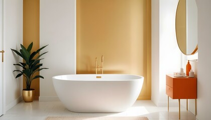 Photo interior modern design room 3d illustration