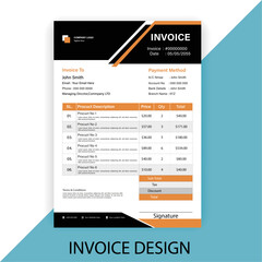 Business Invoice design