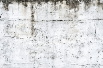 Obraz premium Weathered white wall texture