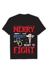 Fototapeta premium Merry and Bright Chrismas