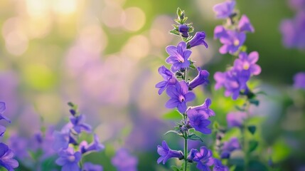 Fototapeta premium Delicate Purple Flora