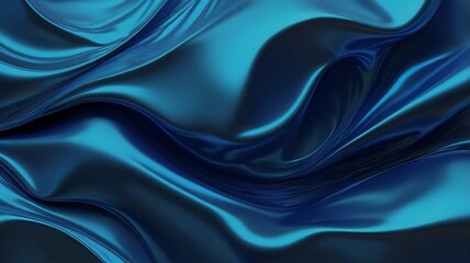 Obraz premium blue silk background