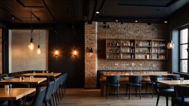 interior of a restaurant