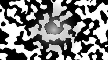 Background image of camouflage black spots on a white background