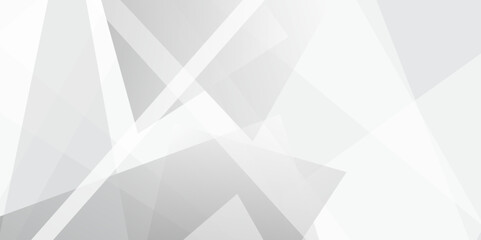 Gray abstract gradient HD background with lines. white and grey background. Abstract pale geometric pattern. space design concept. Decorative web layout or poster, banner.  Vector illustration.