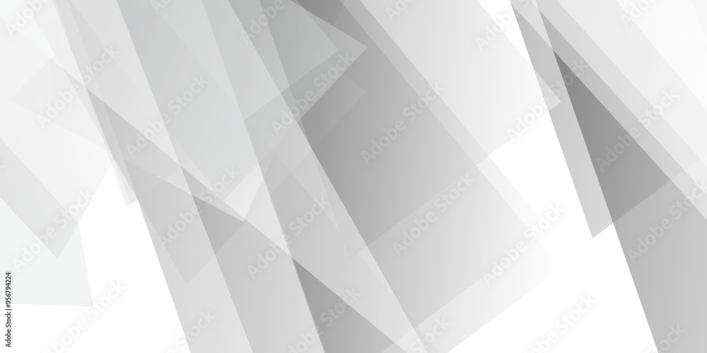 Sticker gray abstract gradient hd background with lines. white and grey background. abstract pale geometric 