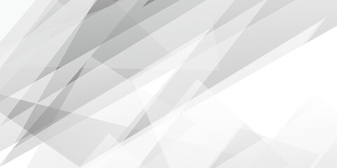 Obraz premium Gray abstract gradient HD background with lines. white and grey background. Abstract pale geometric pattern. space design concept. Decorative web layout or poster, banner. Vector illustration.