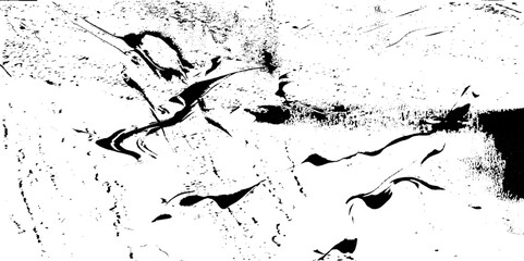 Naklejka premium Grunge black and white. Abstract vector background. Monochrome vintage pattern. Vector art