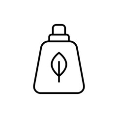 Obraz premium Detergent outline icons, minimalist vector illustration ,simple transparent graphic element .Isolated on white background