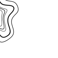 Topography Line Corner