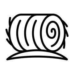 Hay Bales Icon © Gravisio