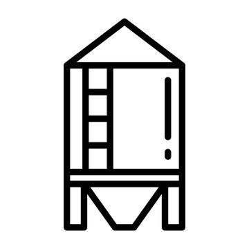 recommend clip art: Silo Icon