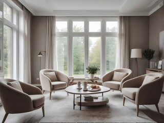 Fototapeta premium modern living room