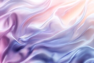 Fototapeta premium Abstract pastel motion background, creative video with cloth texture movement with delicate colors, dreamy graphic with elegant and luxury style, feminine design for females. Generative Ai