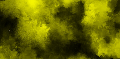 abstract Old and grainy grunge texture with smoke, soft colorful abstract watercolor paint background design, abstract watercolor painting textured on white yellow background.	
