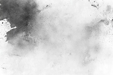 Black and white splattered paint