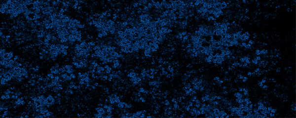 Abstract stone rock metal plaster concrete wall, background. Blue Black metal swirls effect vector background. Dark wall stone texture seamless blue backdrop vintage. Abstract dark blue texture. 