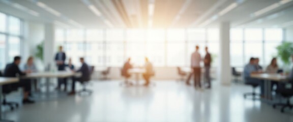 business people in office in blurry for background	