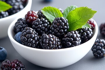 Berries, plump and sweet, antioxidant-rich make for a healthy and delicious snack
