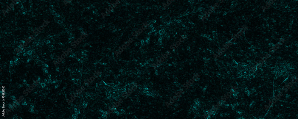 Poster abstract background with dark paint concrete wall texture design. dark cyan color scattered grunge t