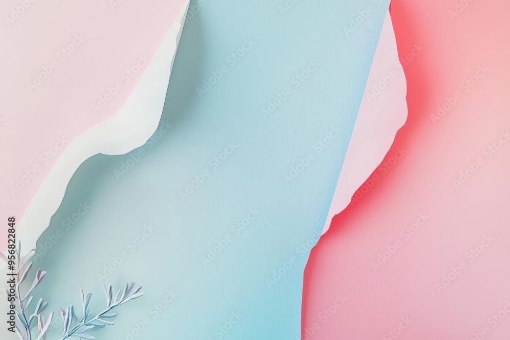 Wall mural pastel paper background