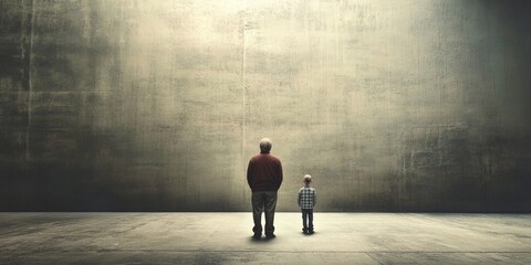 Obraz premium Celebrating Diversity: Abstract Marketing Visual for National Short Stature Awareness Day. Vibrant Illustration Promoting Cultural Inclusivity and Freedom. December's Inspirational 4K Wallpaper Embrac