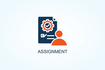 Assignment Vector  Or Logo Sign Symbol Illustration