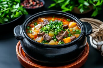 National cuisine, diverse soups, hearty broths warm the soul and bring comfort on cold days