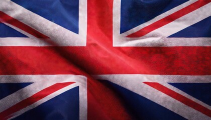 Fototapeta premium British Flag: Symbol of United Kingdom National Identity