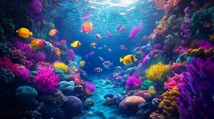 Neon Fish & Holographic Coral: A Dreamy Underwater AR Experience