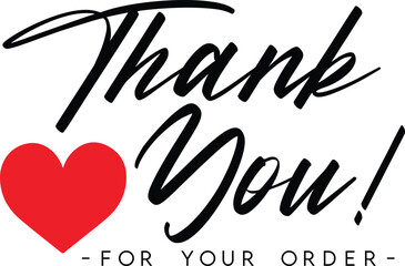Thank You for Your Order. Elegant Thank You for Your Order Design with Stylish Graphics. Sophisticated Thank You for Your Purchase Image with Modern Elements. Chic Thank You for Your Order Graphic	
