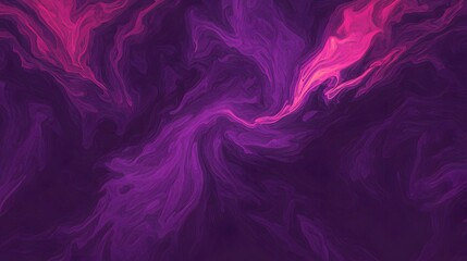 Abstract Purple and Pink Swirling Lines Background