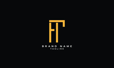 FHT, FTH, HFT, HTF, THF, TFH, Abstract initial monogram letter alphabet logo design